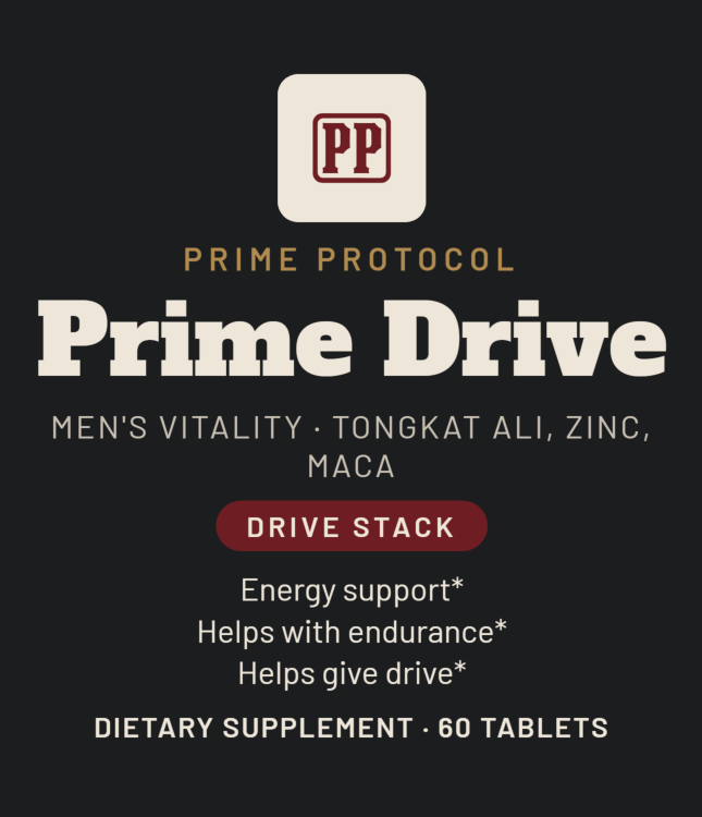 Prime Drive front label